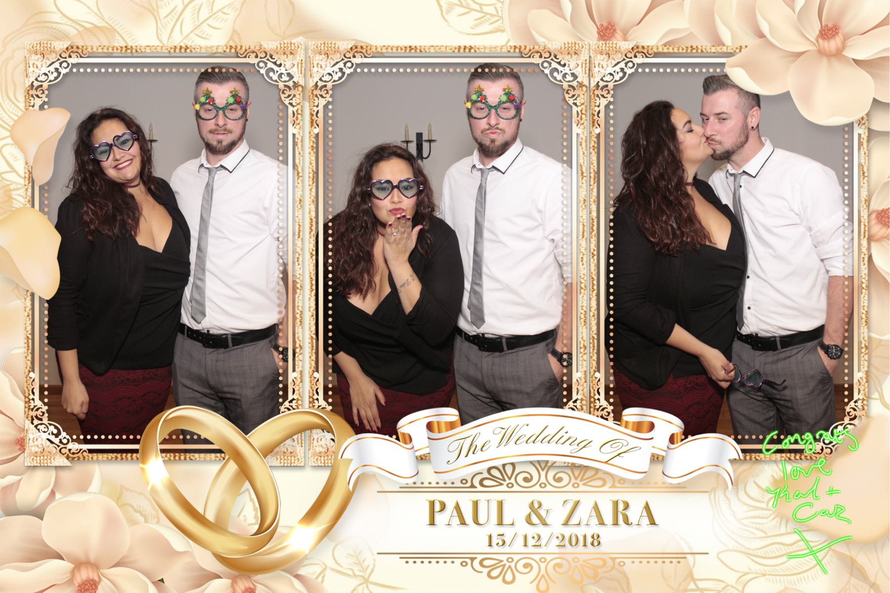 Paul & Zara's Wedding | View more photos from the event at gallery.myphotoboothexperience.co.uk/u/MyPhotoBoothExperienceLtd/Paul-Zaras-Wedding
